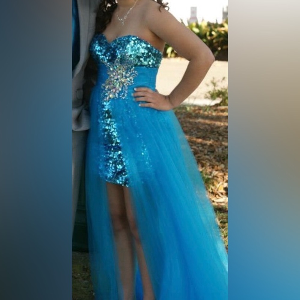 Blush Prom Prom Dress - Picture 5 of 6